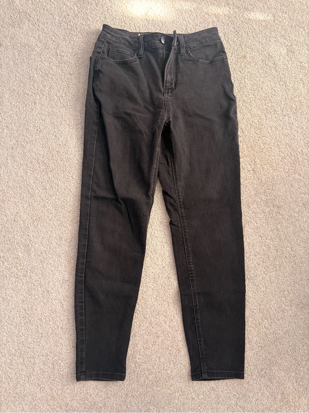 No Boundaries Black Skinny High-Rise Stretch Jeans